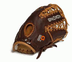g. Nokona Alpha Select  Baseball Glove. Full Trap Web. Closed